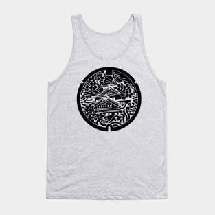 Osaka Castle Drain Cover - Japan Tank Top